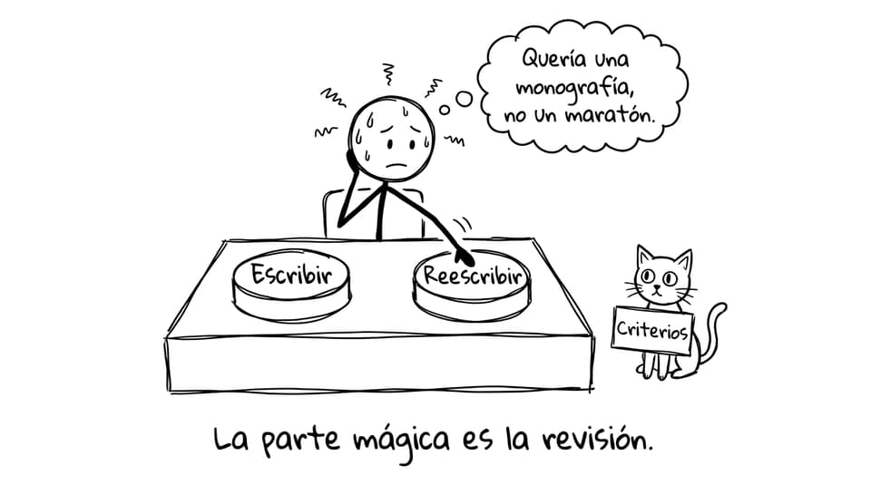 Botones escribir y reescribir