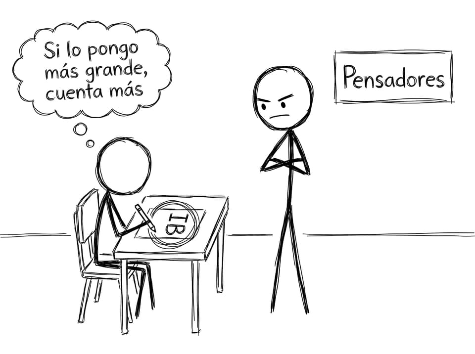 Sala de examen y el círculo “mágico”