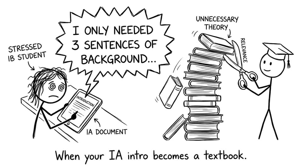 When your intro becomes a textbook