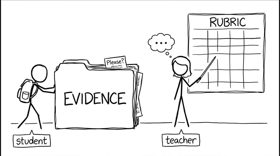 A student brings evidence instead of vibes