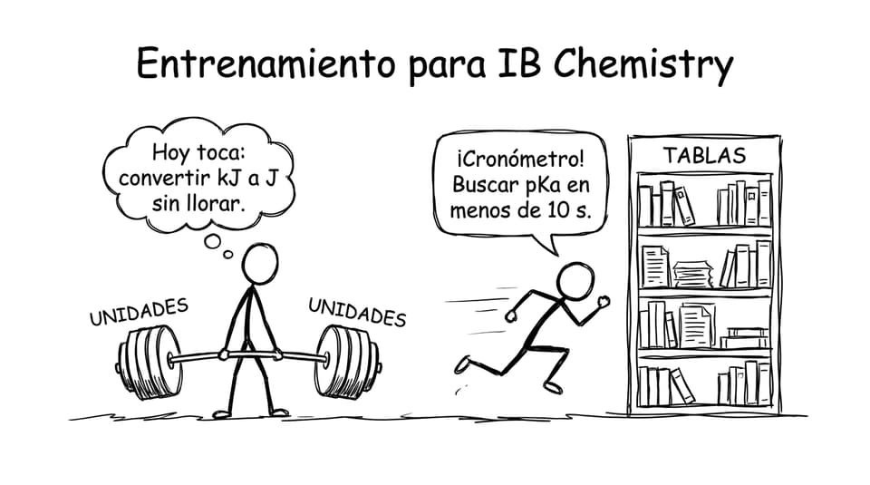 Entrenamiento tipo atleta para IB Chemistry