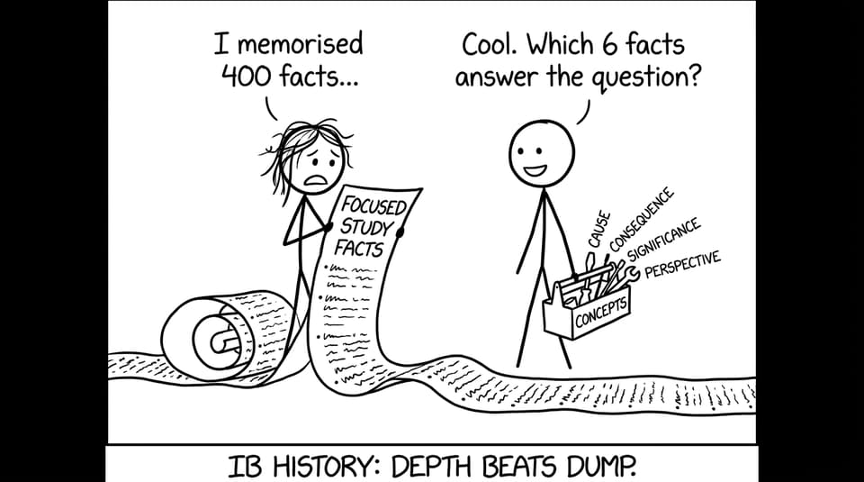 Focused Studies facts vs concepts toolbox