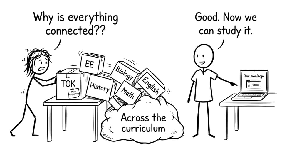 IB boxes sliding into one messy pile