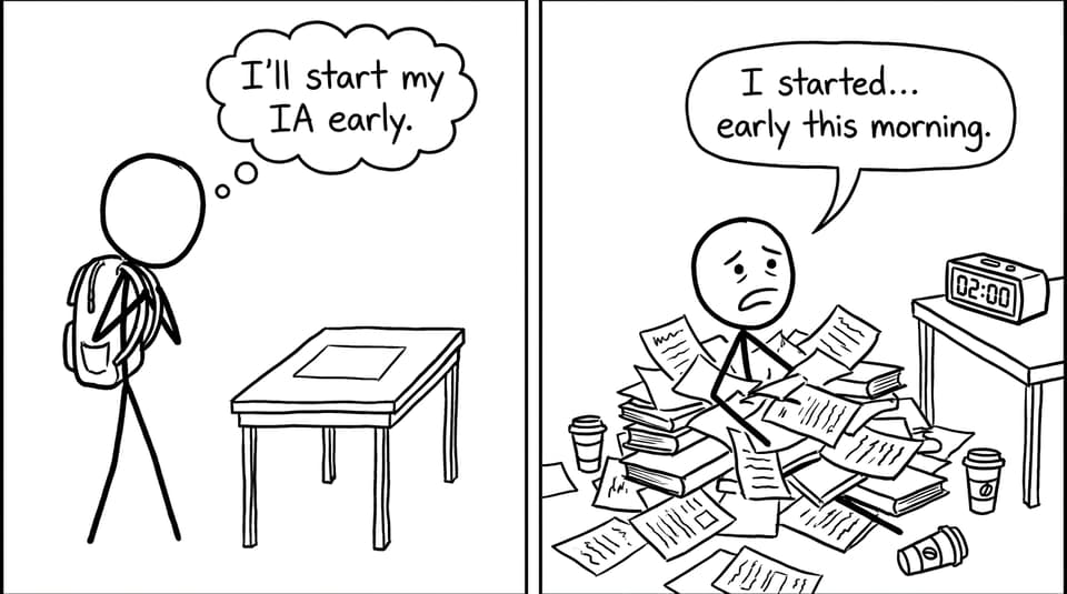 IA procrastination comic