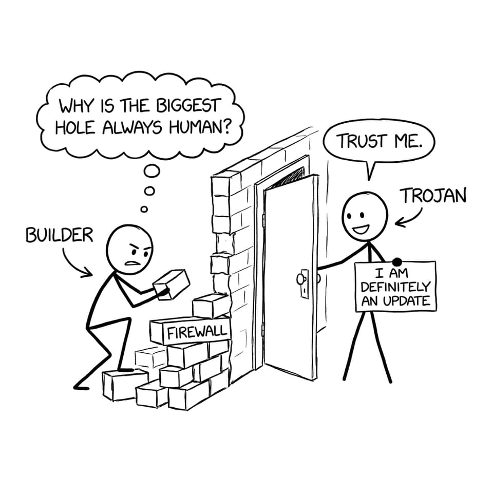 Firewall vs “definitely an update”