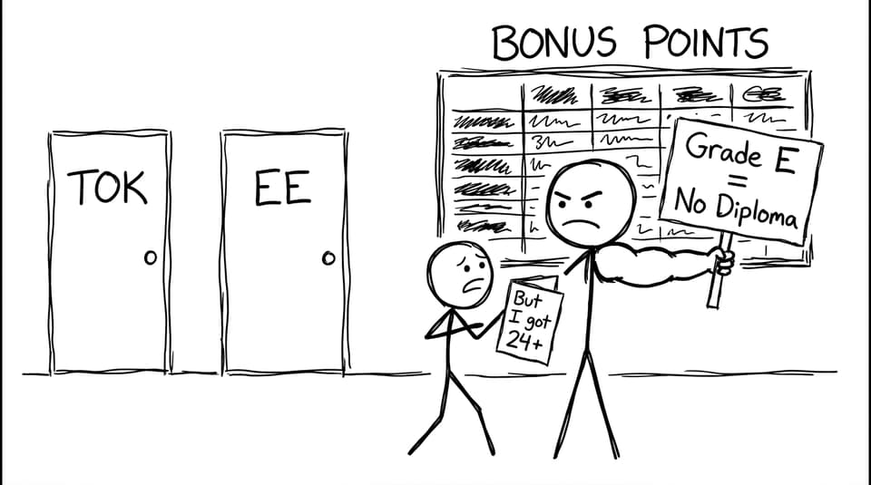 TOK and EE doors to bonus points with rule about grade E