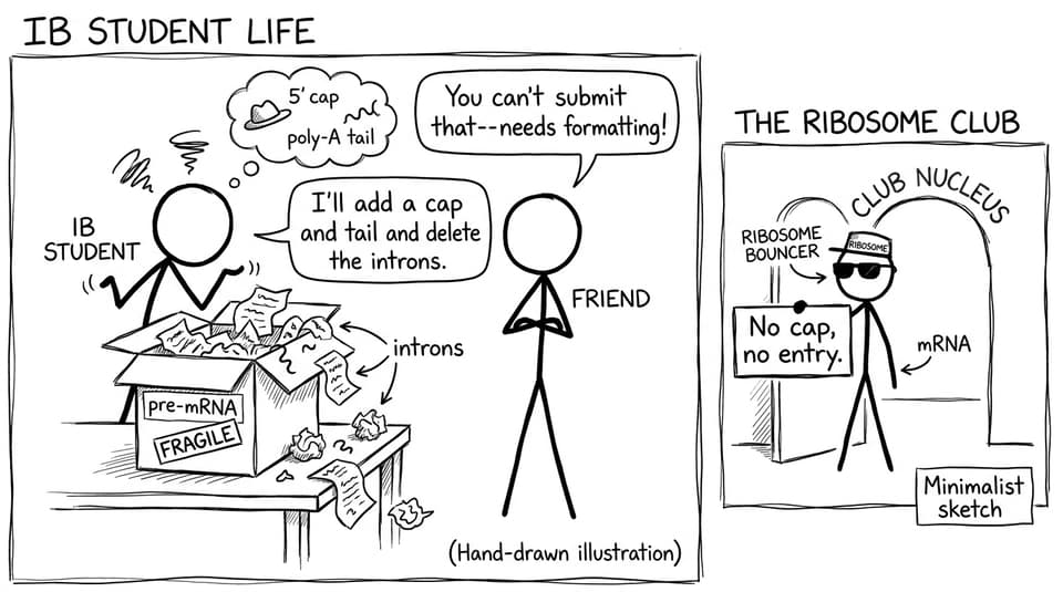 A ribosome bouncer checks for a cap