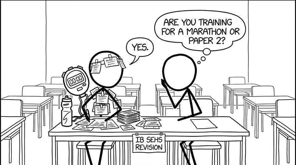 Are you training for a marathon or Paper 2? Yes.