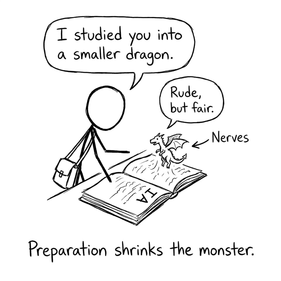 Nerves pops out of an IA notebook like a tiny dragon