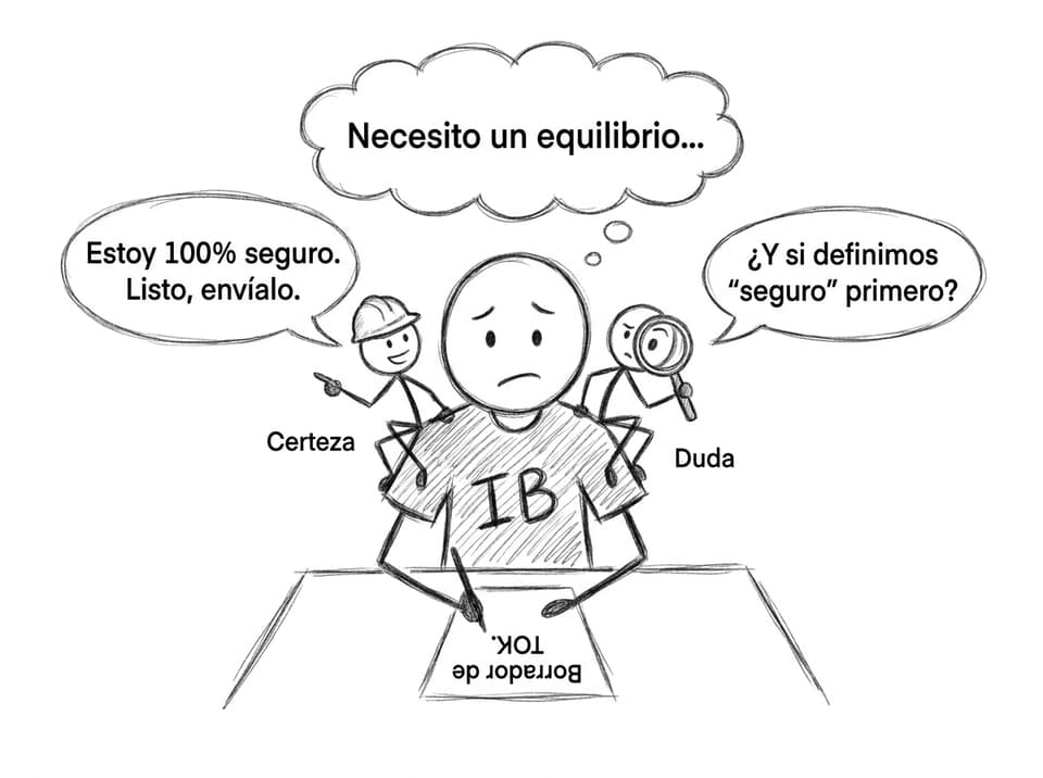 Certeza y duda en TOK: equilibrio en tus hombros