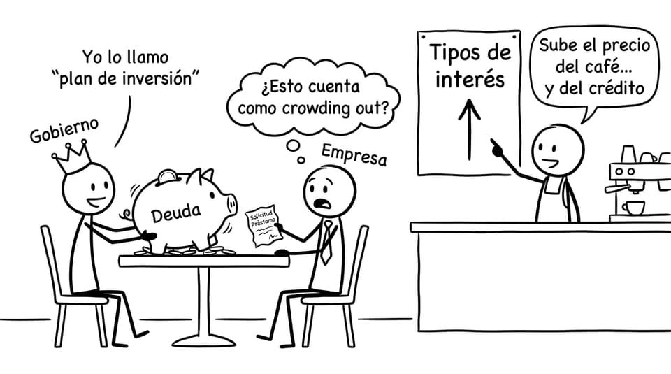 ¿Esto cuenta como crowding out?