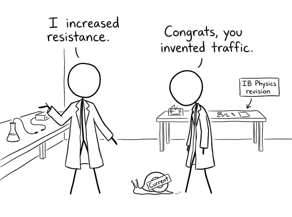 Lab traffic joke