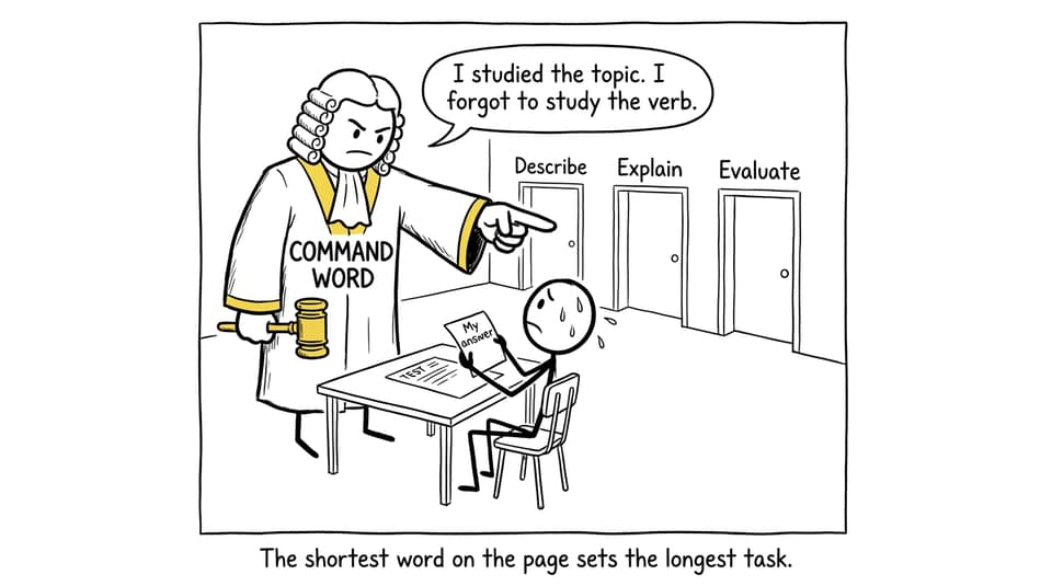 An IB student discovers that the smallest word controls the largest task
