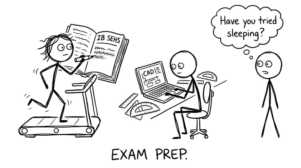 Exam season realities