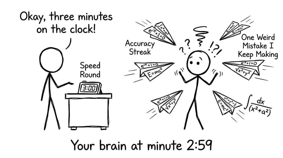Speed rounds and streak panic