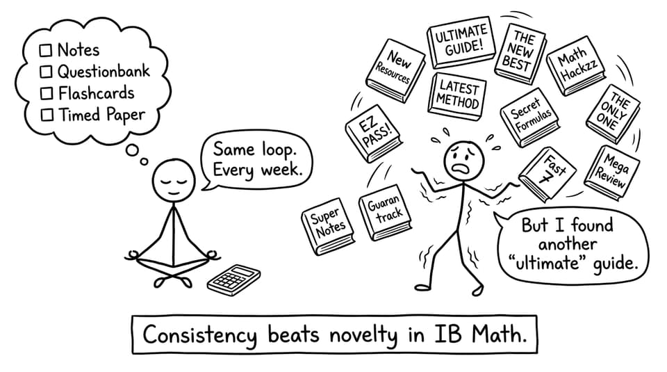 Consistency beats novelty