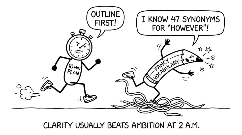 Stopwatch vs fancy vocabulary