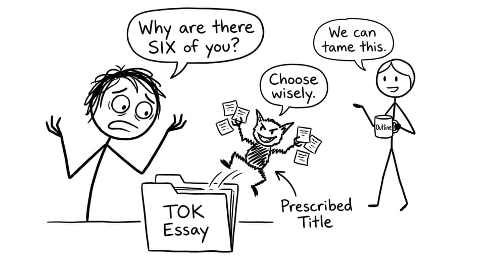 TOK essay gremlin comic