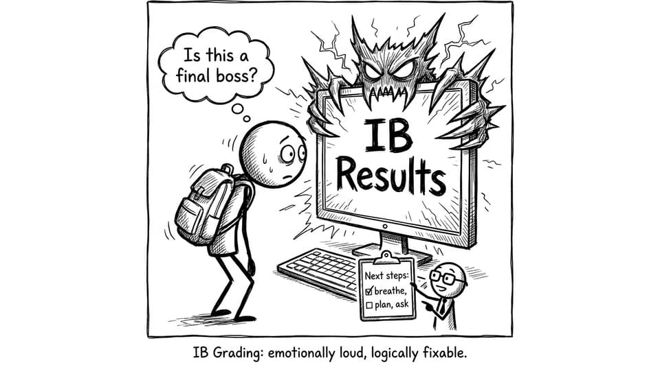 Student faces results portal like a boss battle