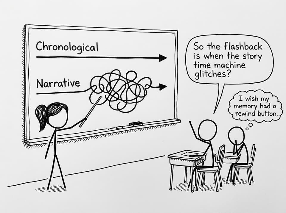 A teacher celebrates the messy timeline