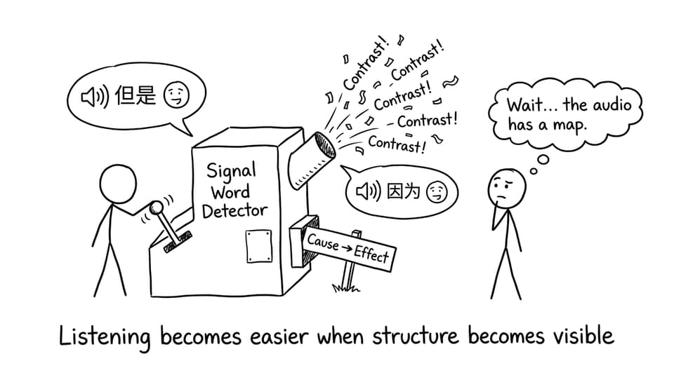 Signal Word Detector comic