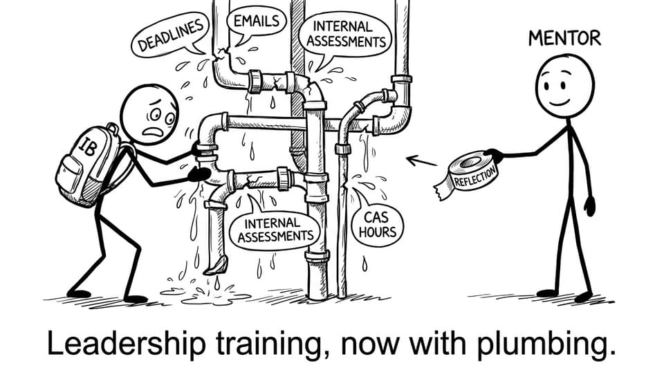 Leadership training, now with plumbing.