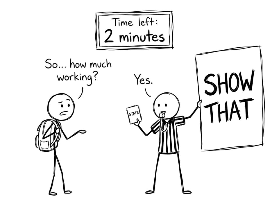 STATE vs SHOW THAT referee