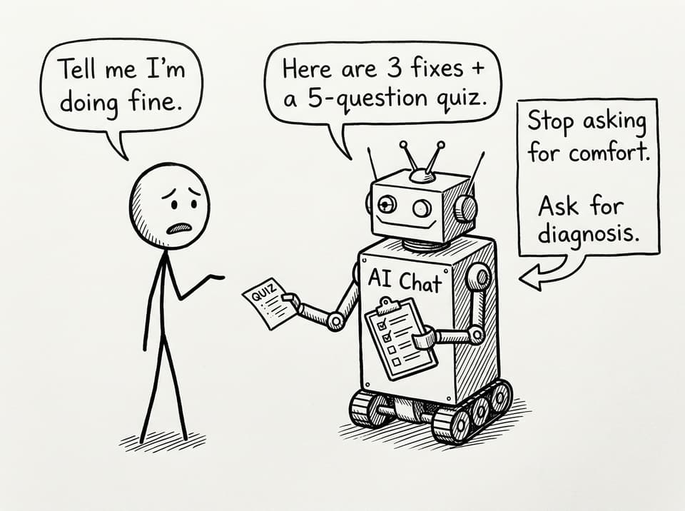 AI Chat turns reassurance into diagnosis