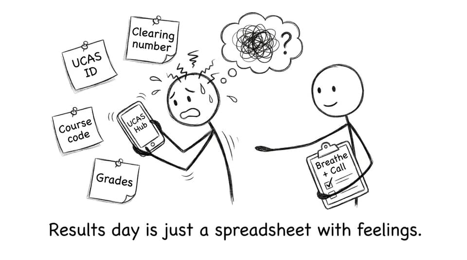 Results day is just a spreadsheet with feelings.