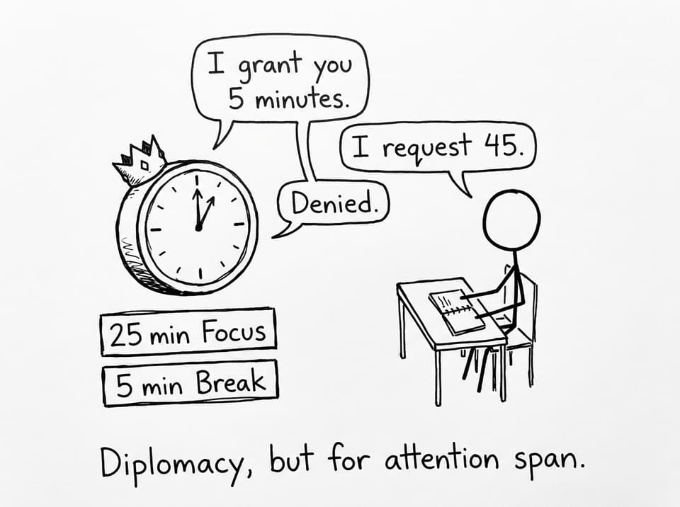 Pomodoro diplomacy