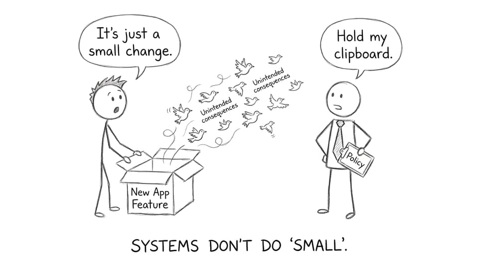 Comic about unintended consequences escaping a box