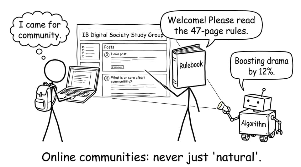 Student meets rules and algorithm