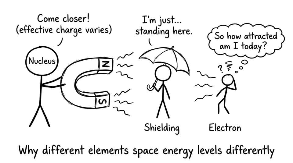 Nucleus magnet and shielding umbrella