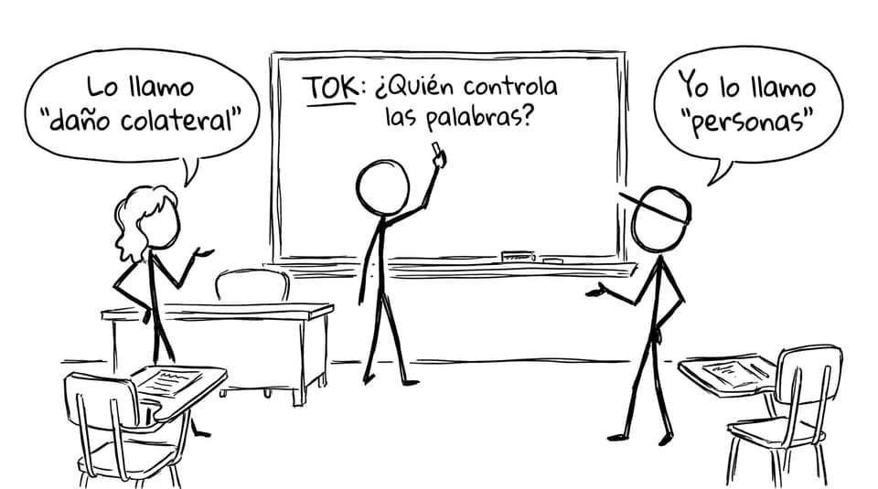 Debate sobre “daño colateral” vs “personas”