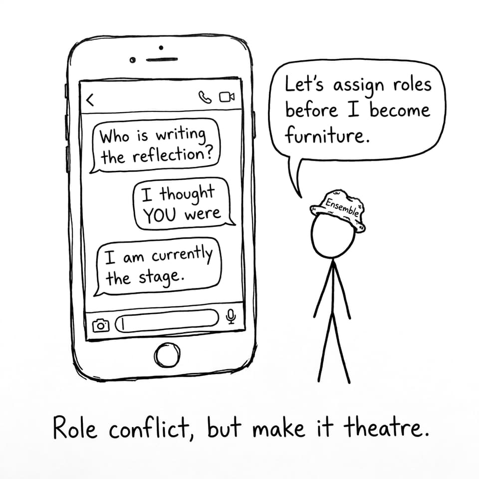 Role conflict comic