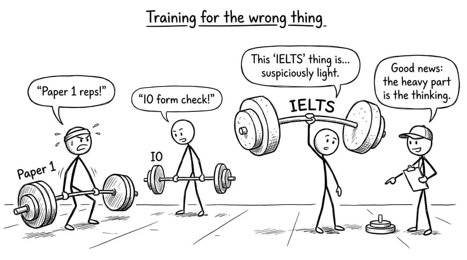 Training for the wrong thing