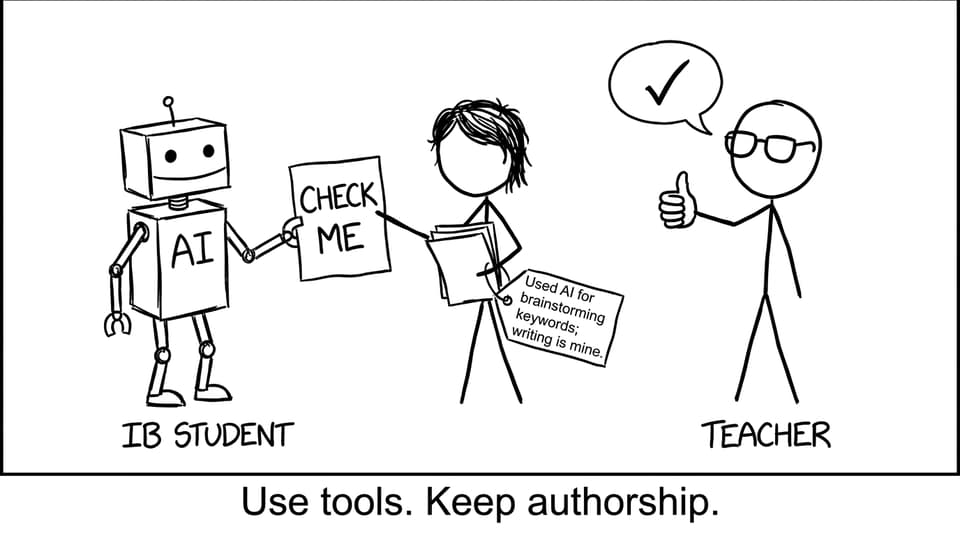 AI transparency comic