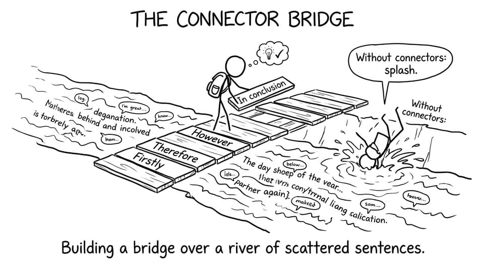 Connector bridge comic