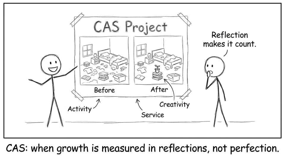 CAS reflection comic