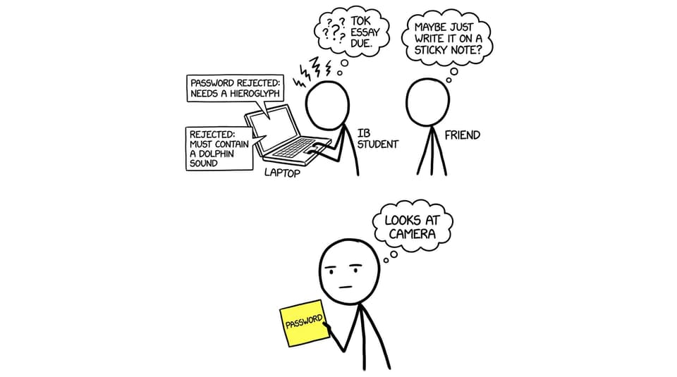 Password policy chaos in IB life