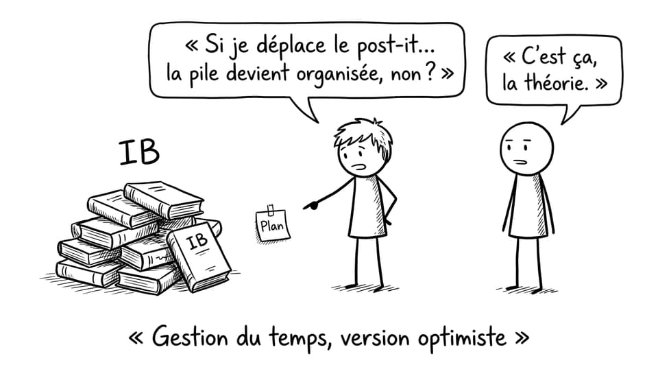 Gestion du temps, version optimiste
