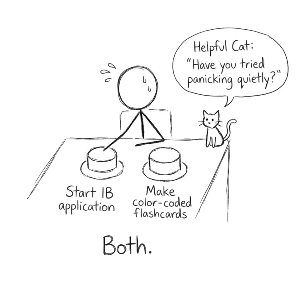 Two-button dilemma: apply vs revise