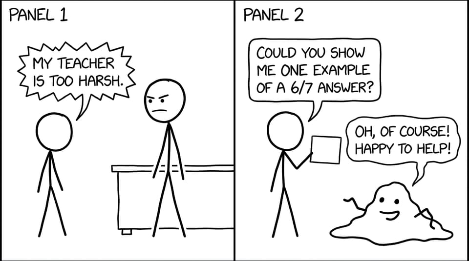 Speech bubble template melts the tension
