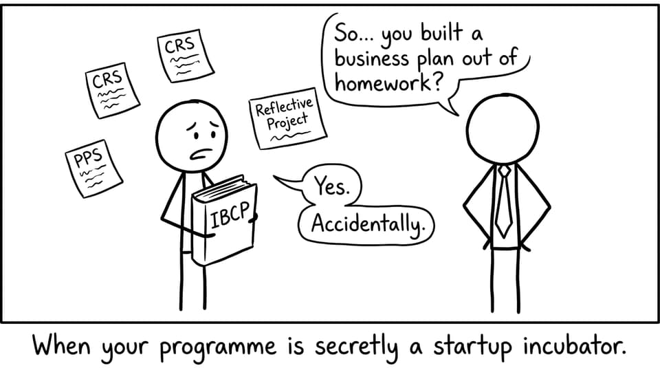 When your programme is secretly a startup incubator