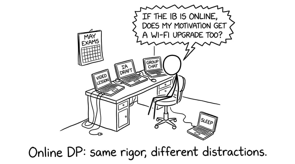 Online DP distractions comic