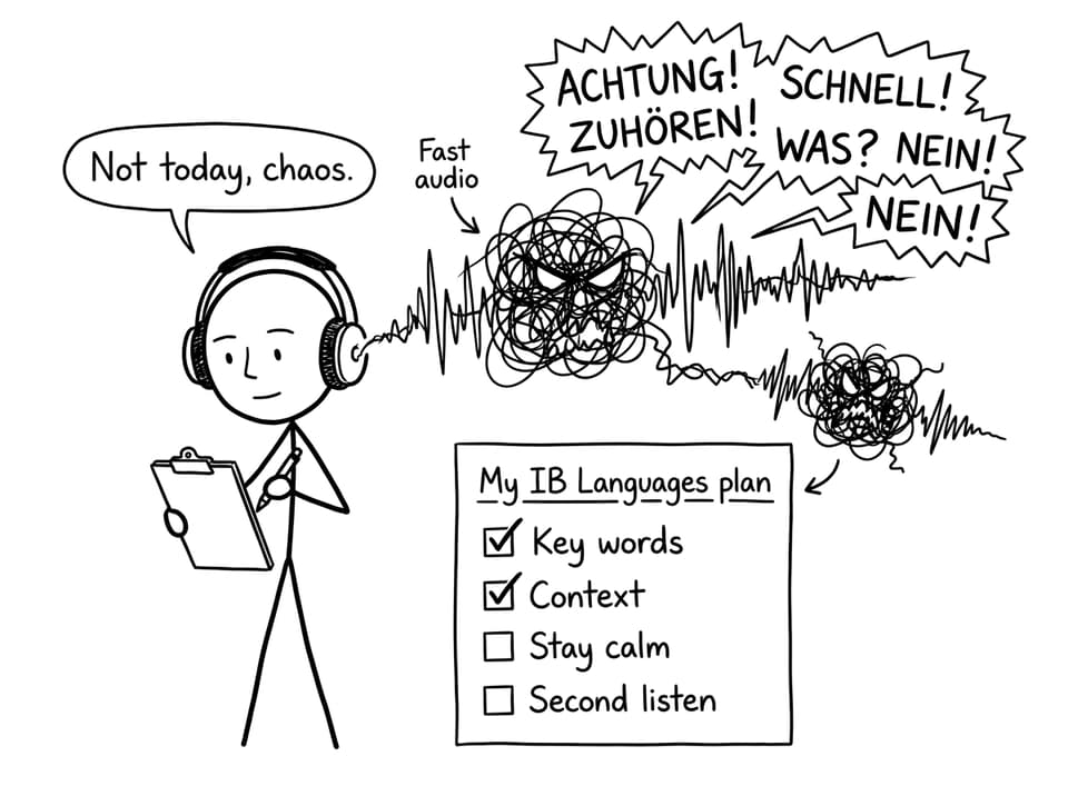 Listening chaos monster comic