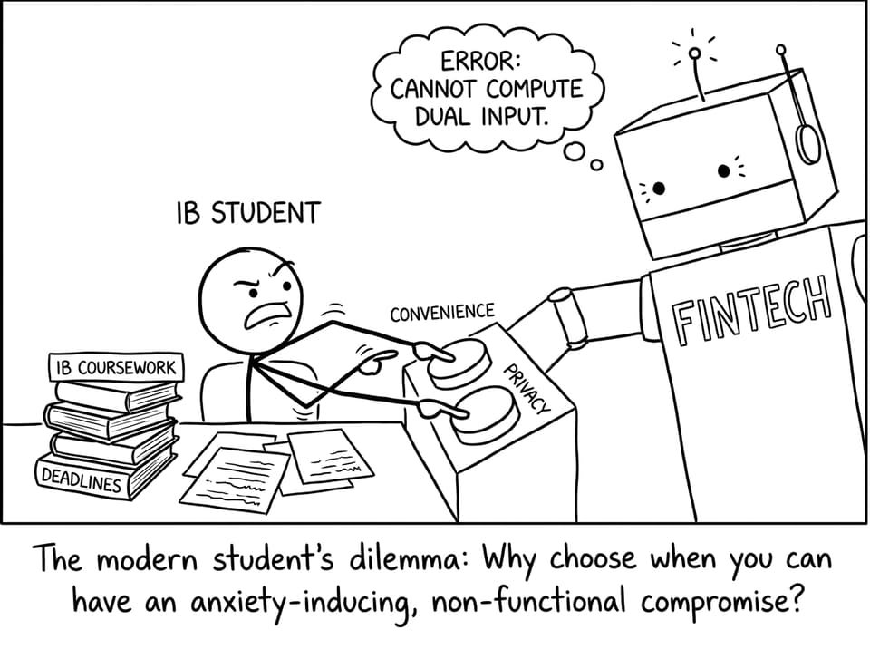 Student pressing convenience and privacy buttons