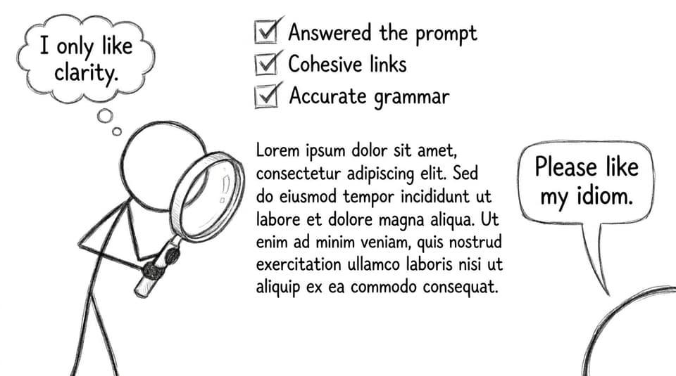 Examiner loves clarity comic