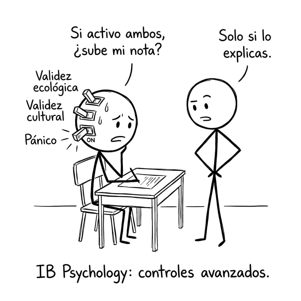IB Psychology: controles avanzados