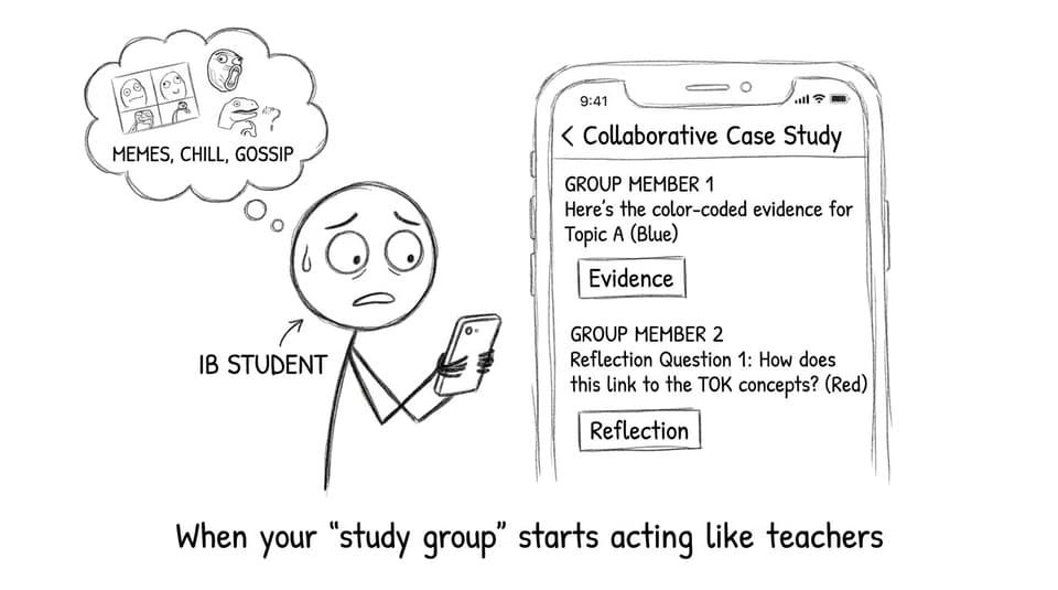 When your study group starts acting like teachers